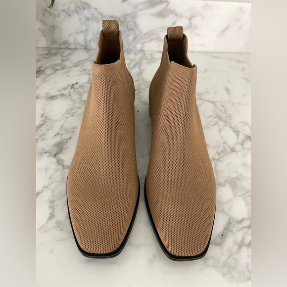 Vivaia Square Toe Ryan Pro Water Repellent Ankle Boots Nutmeg Tan Size 10 - Picture 8 of 16